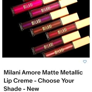 Milani Amore Matte Metallic Lip Creme